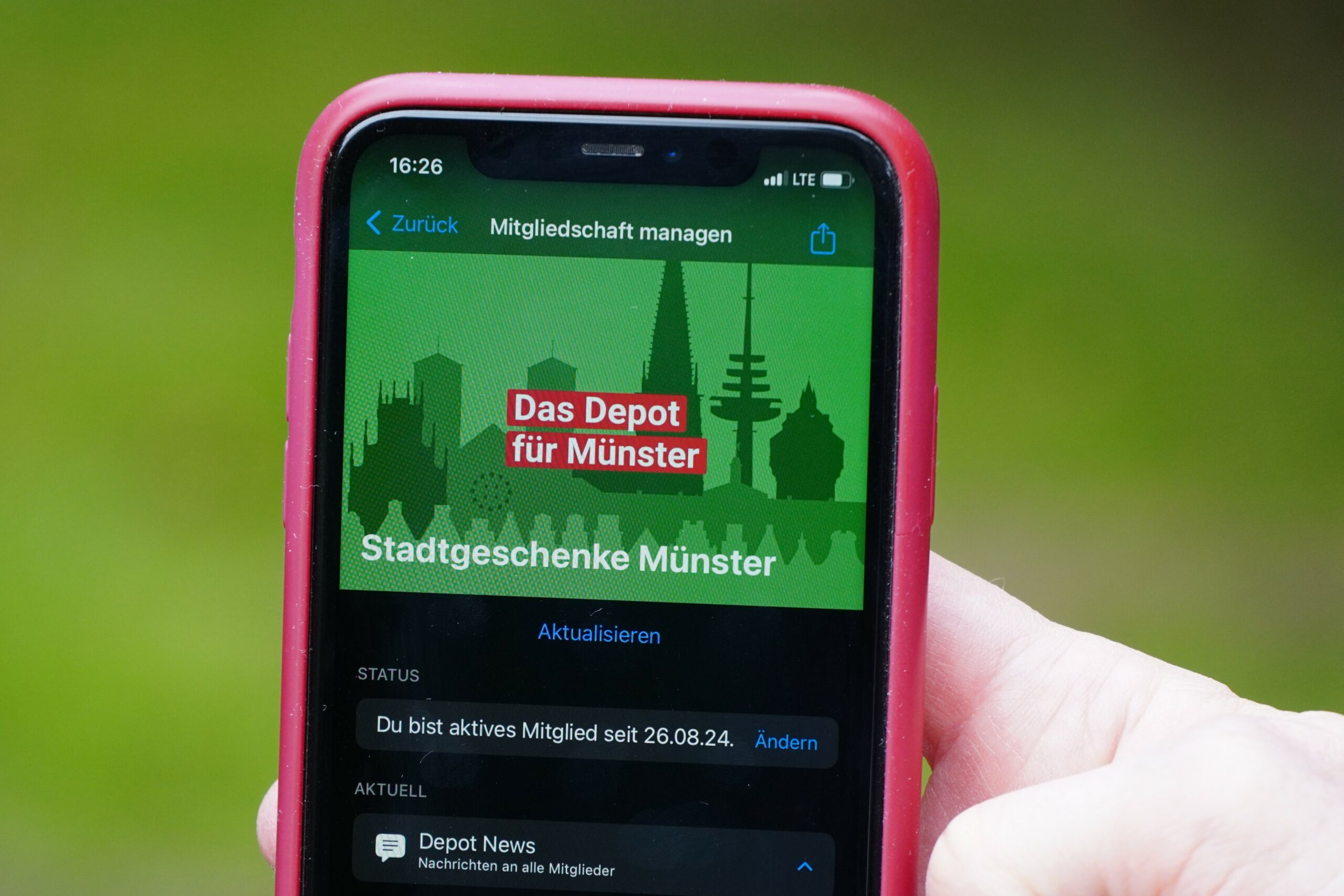 Kleine Tat App AWM Münster