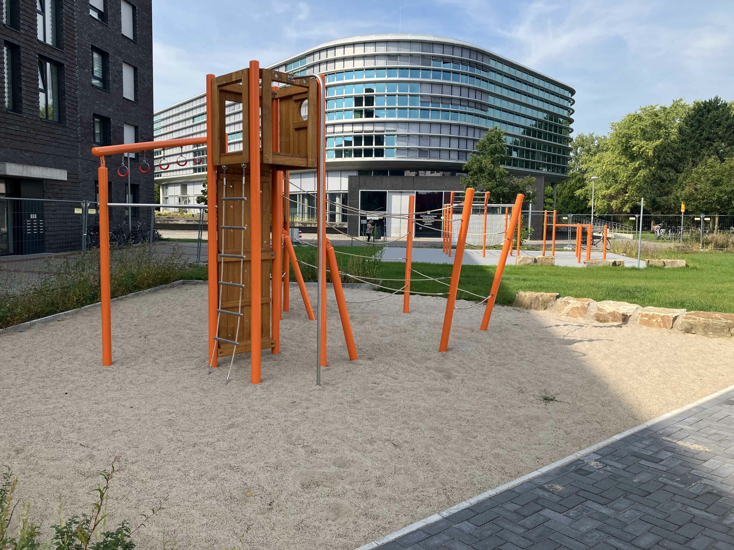 Neuer Spielplatz Münster Zentrum Nord