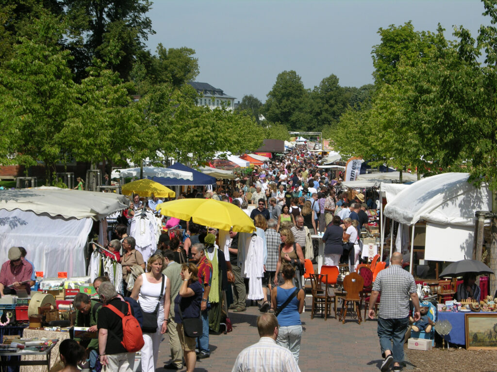 Flohmarkt Münster Promenade